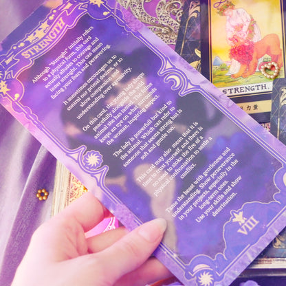 The Wonder Witch Tarot Card : VIII. STRENGHT